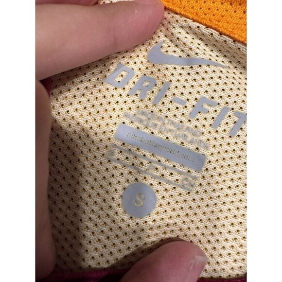 Nike FCB Shirt Mens Small 2016-17 Training Jersey Pre-Match Soccer Barca Purple - Picture 6 of 6